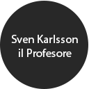 Sven Karlsson / il Profesore